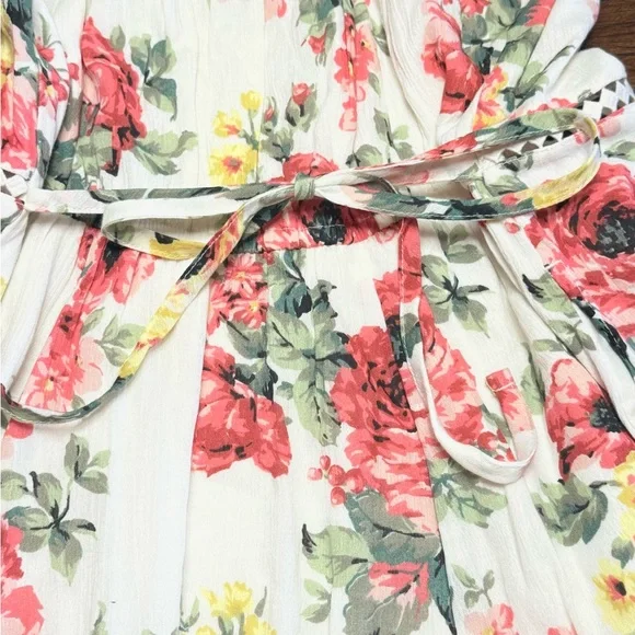 Abercrombie & Fitch Tie Waist Floral Dress NWT Size Small T - Picture 15 of 16